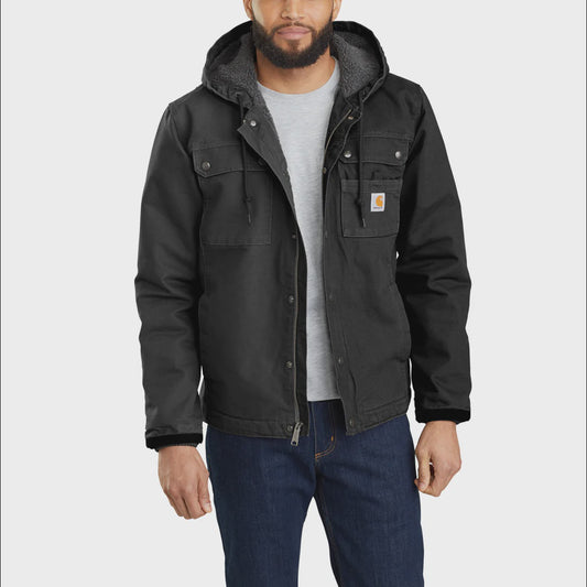 CHA-R6 (Carhartt bartlett washed duck jacket black) 1124918560