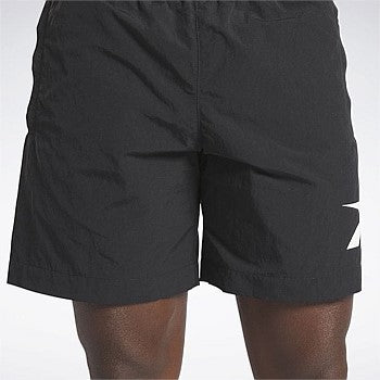 RA-J2 (Reebok classic vector woven shorts black) 112393581