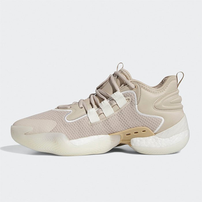 A-J67 (Adidas byw select basketball shoes wonder beige/oh white/orbit grey) 923911543