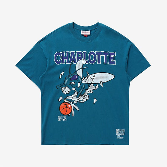 MNA-T32 (Mitchell and ness break free tee hornets teal) 112394347