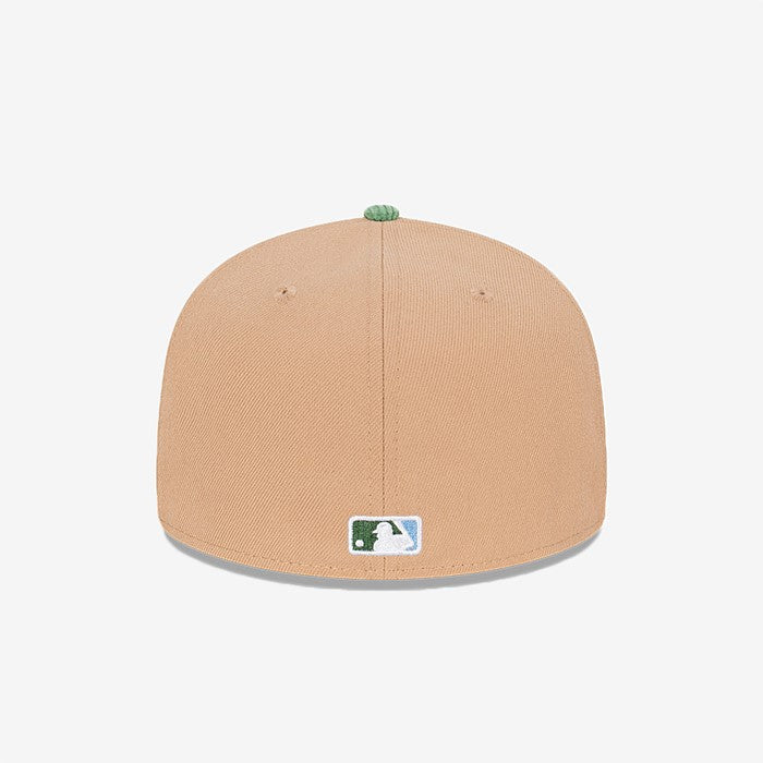 NEC-K54 (New era 5950 oasis cord pittsburgh pirates camel/cilantro green fitted cap) 92393970