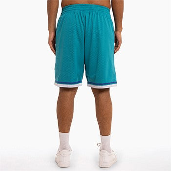 MNA-O33 (Mitchell and ness swingman shorts hornets 92-93 home teal) 112396956