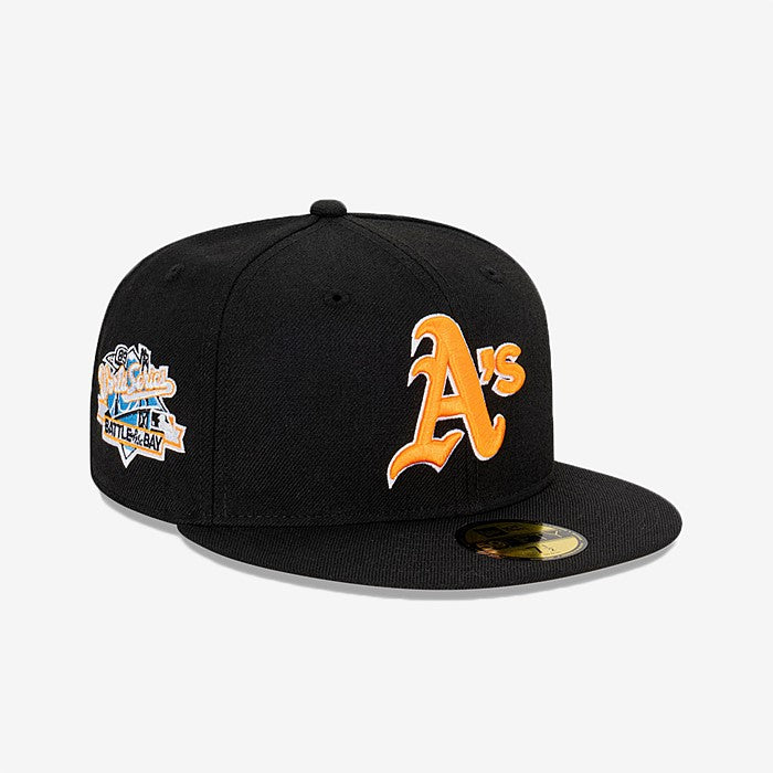 NEC-Z54 (New era 5950 all sorts oakland athletics black/orange fitted cap) 112393970