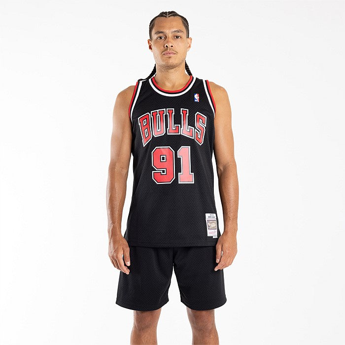 MNA-Q35 (Mitchell and ness swingman jersey bulls rodman 97-98 alt black) 32498695