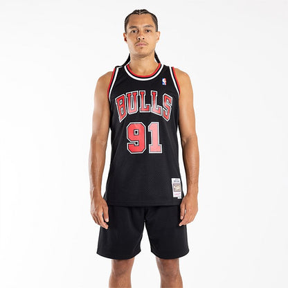 MNA-Q35 (Mitchell and ness swingman jersey bulls rodman 97-98 alt black) 32498695