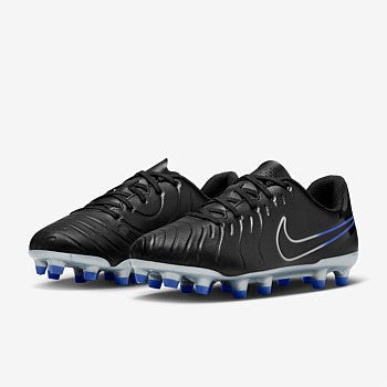 N-N137 (Nike jr legend 10 club firm ground/multi ground boot black/chrome) 122394092