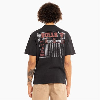 MNA-C33 (Mitchell and ness player tee bulls rodman black) 112394347