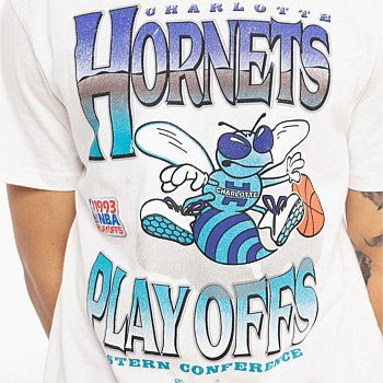 MNA-Y32 (Mitchell and ness metallic tee hornets white marle) 112393477