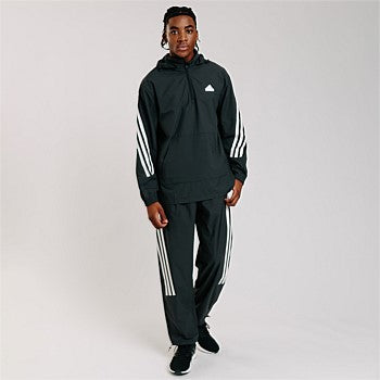 AA-N24 (Adidas future icons 3-stripes woven windbreaker black/white) 72497675