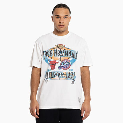 MNA-M32 (Mitchell and ness bulls v/s jazz tee bulls vintage white) 112393477