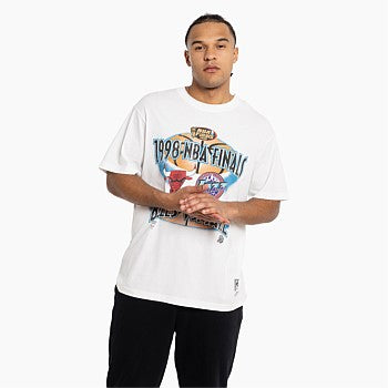 MNA-M32 (Mitchell and ness bulls v/s jazz tee bulls vintage white) 112393477