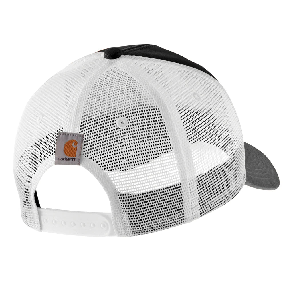 CHA-L5 (Carhartt canvas mesh back core graphic cap black) 1223932775