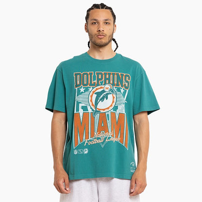 MNA-P34 (Mitchell and ness blitz tee dolphins teal) 12493478