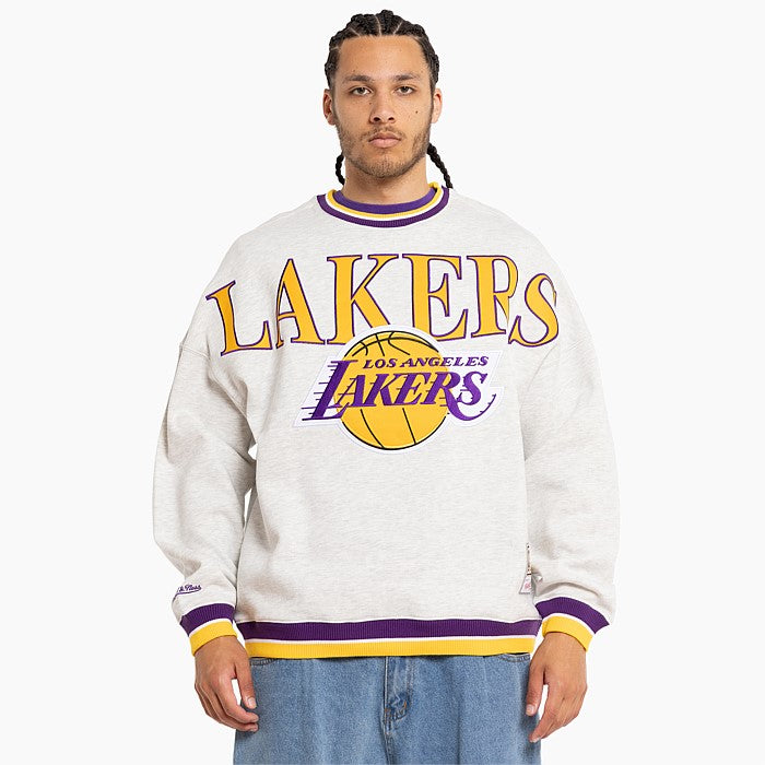 MNA-C35 (Mitchell and ness shooting crew lakers silver marle) 22496956