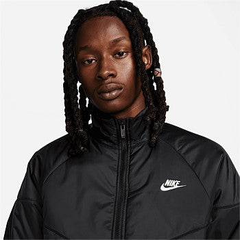 NA-F45 (Nike windrunner therma-fit puffer jacket black/white) 724911996