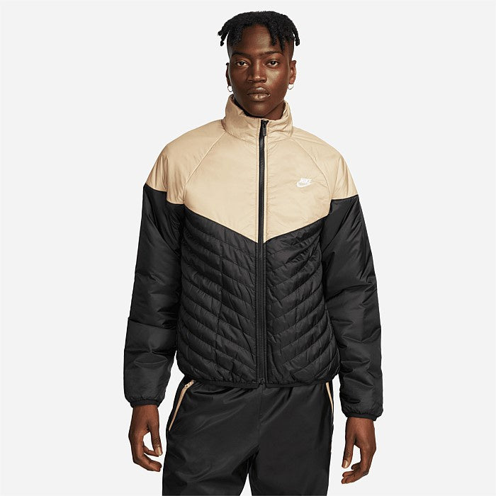 NA-G45 (Nike windrunner therma-fit puffer jacket black/bone) 724911996