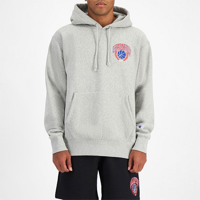 CA-B13 (Champion reverse weave field basketball hoodie oxford heather) 32496087