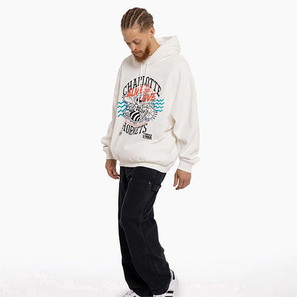 MNA-C36 (Mitchell and ness accolades hoodie hornets vintage white) 42496521