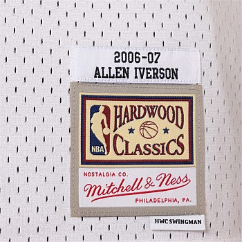 MNA-F39 (Mitchell & ness swingman jersey nuggets 06-07 iverson home white) 112498695