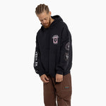 MNA-I36 (Mitchell and ness the herons hoodie inter faded black) 42497826