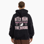 MNA-I36 (Mitchell and ness the herons hoodie inter faded black) 42497826