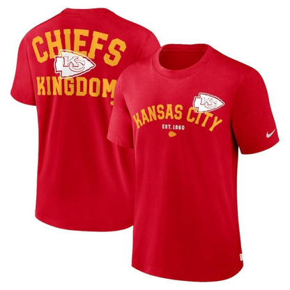 NA-O43 (Nike short sleeve heavyweight Kansas City Chiefs tee university red) 112394347