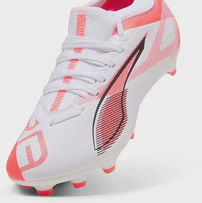 P-E48 (Puma ultra 5 match fg/ag junior white/black) 12595500