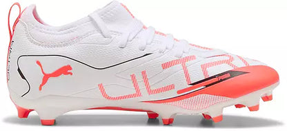 P-E48 (Puma ultra 5 match fg/ag junior white/black) 12595500