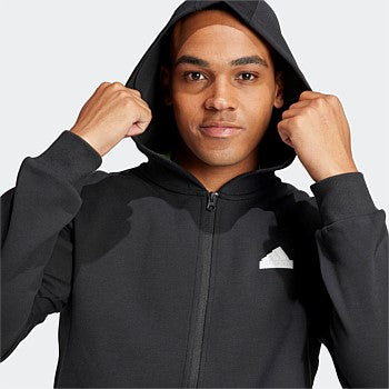 AA-P24 (Adidas future icons 3-stripes full zip hoodie black/white) 72496140