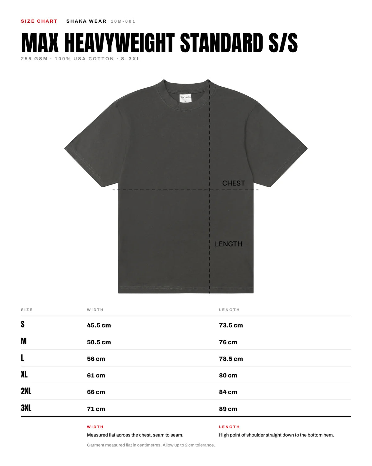 SKA-B (Shaka wear streetwear essentials max heavyweight short sleeve tee white)