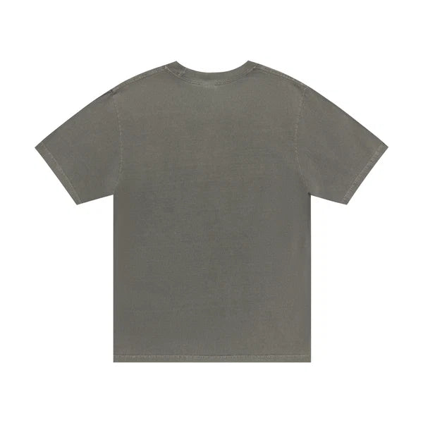 SKA-C (Shaka wear streetwear 10M-002 essentials max heavyweight garment dye short sleeve tee cement)