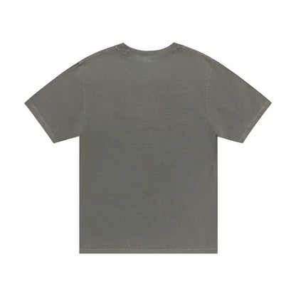 SKA-C (Shaka wear streetwear 10M-002 essentials max heavyweight garment dye short sleeve tee cement)