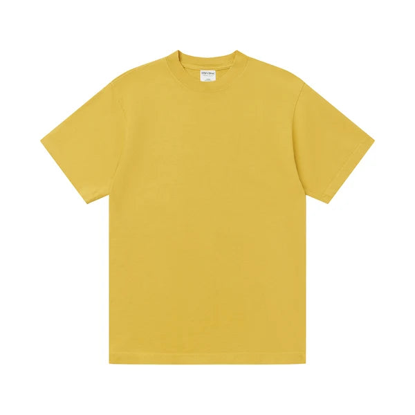 SKA-H (Shaka wear streetwear essentials max heavyweight garment dye short sleeve tee mustard)