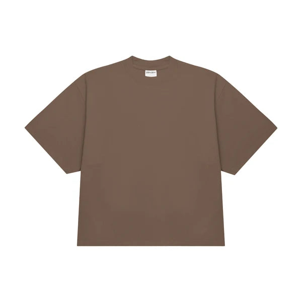 SKA-J (Shaka wear streetwear essentials max heavyweight drop shoulder short sleeve tee mocha)