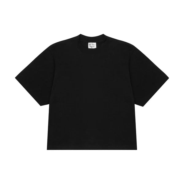 SKA-L (Shaka wear streetwear 10M-005 essentials max heavyweight oversized short sleeve tee black)
