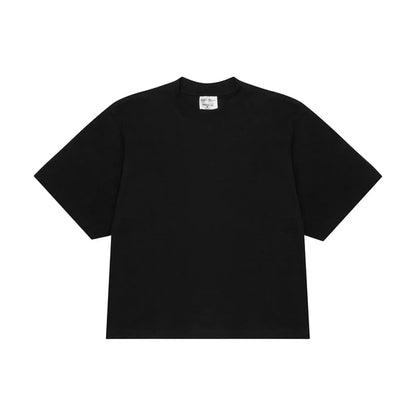 SKA-L (Shaka wear streetwear 10M-005 essentials max heavyweight oversized short sleeve tee black)