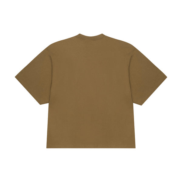 SKA-M (Shaka wear streetwear 10M-005 essentials max heavyweight oversized short sleeve tee latte)