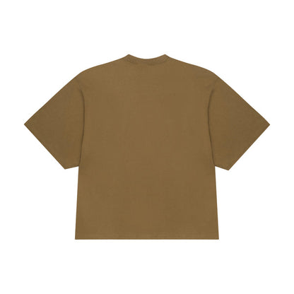 SKA-M (Shaka wear streetwear 10M-005 essentials max heavyweight oversized short sleeve tee latte)