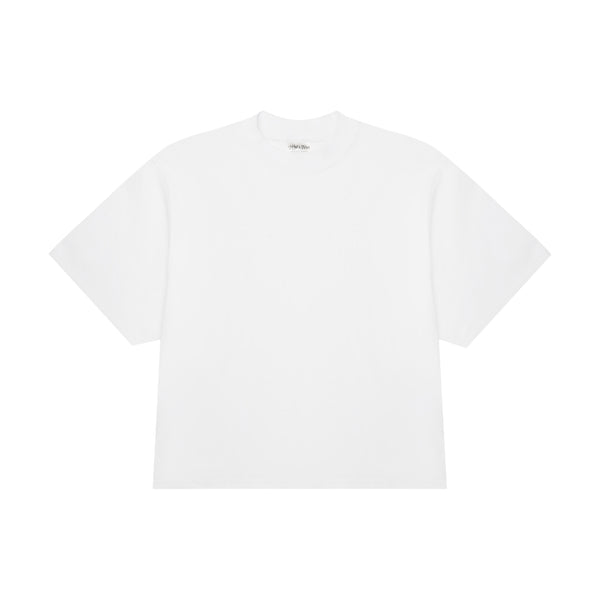 SKA-Q (Shaka wear streetwear 10M-005 essentials max heavyweight oversized short sleeve tee white)