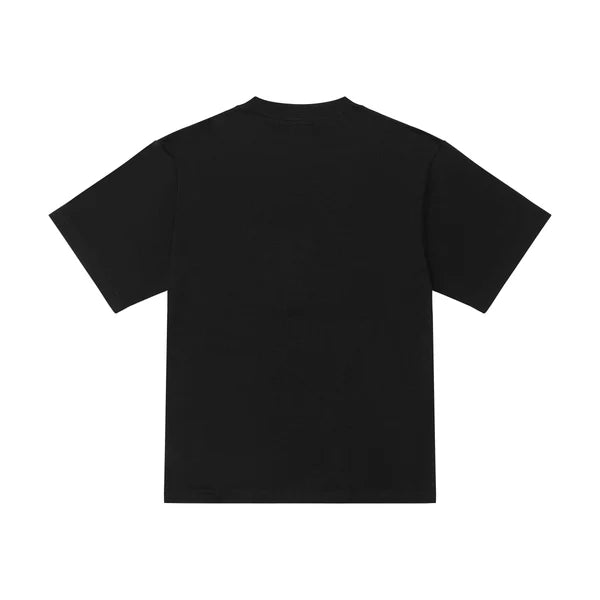 SKA-R (Shaka wear streetwear 10M-006 essentials max heavyweight cropped tee short sleeve tee black)