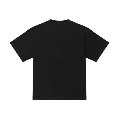 SKA-R (Shaka wear streetwear 10M-006 essentials max heavyweight cropped tee short sleeve tee black)