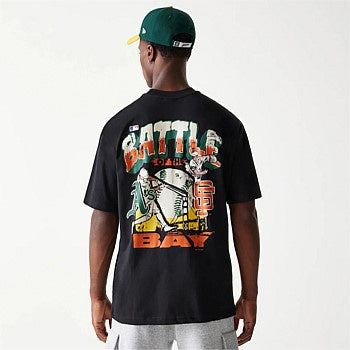 NEA-R10 (New era MLB rivals oversize tee black) 102493750