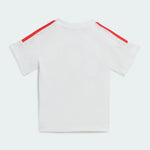 AA-T21 (Adidas x marvel spider-man tee and shorts set white/bright red) 92394095