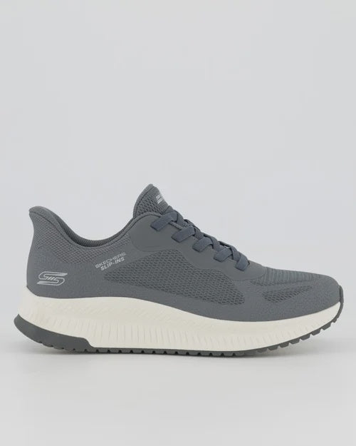 S-A13 (Skechers bobs sport squad chaos 4 shoes charcoal) 62693913