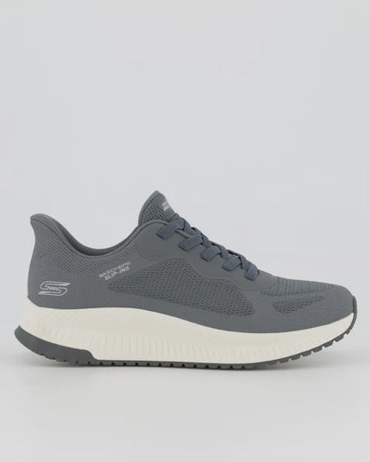 S-A13 (Skechers bobs sport squad chaos 4 shoes charcoal) 62693913