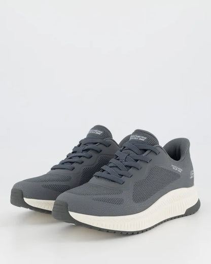 S-A13 (Skechers bobs sport squad chaos 4 shoes charcoal) 62693913
