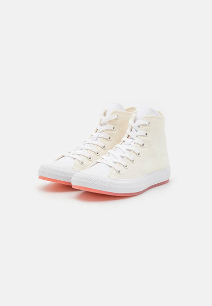 CT-G37 (Converse chuck taylor marbled hi egret/cheeky coral/lawn flamingo) 62395650 CONVERSE