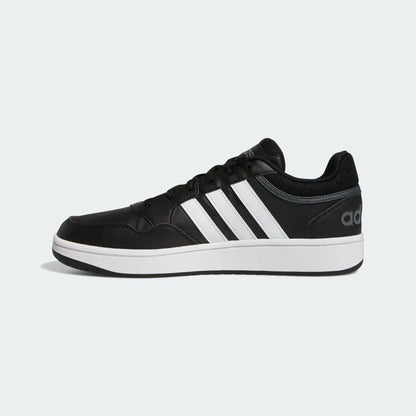 A-H66 (Adidas hoops 3.0 low classic vintage shoe black/white/greysix) 62395771 ADIDAS