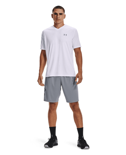 UAA-J16 (Under armour mens tech graphic short steel/black) 42692391
