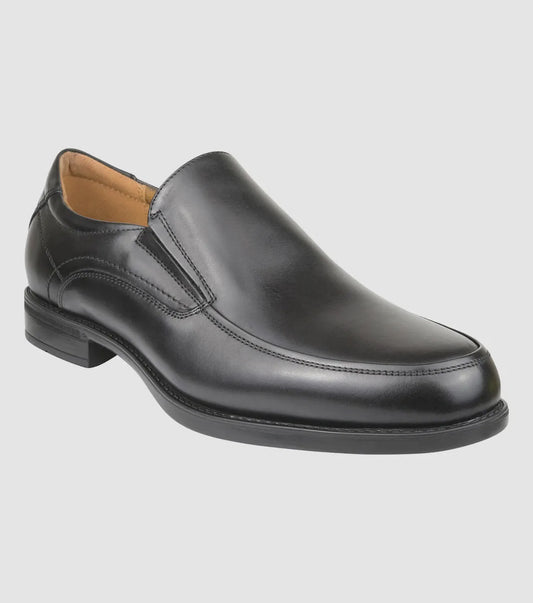 FS-A (Florsheim springfield moc toe slip on shoe black) 122498656